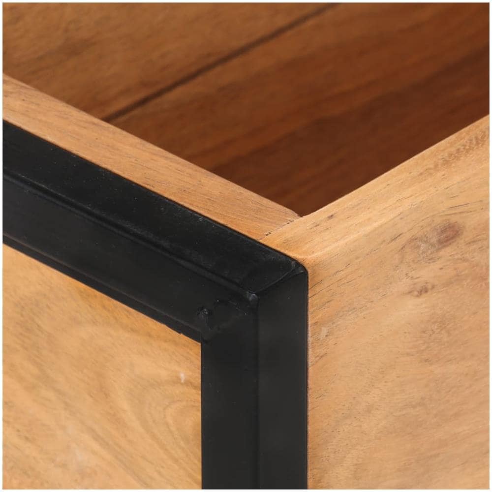 Fioriera 60x20x68 cm in Legno Massello di Acacia - Foto 2