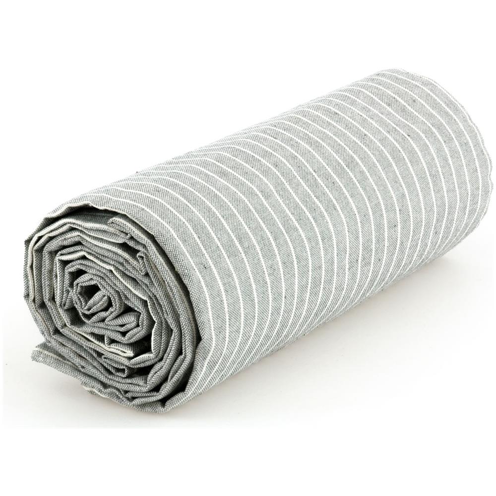 Telo Arredo Granfoulard Copritutto Cotone Made Italy Vari Disegni Arredatutto Copriletto Multiuso 1 Piazza Lord Grigio - Foto 1