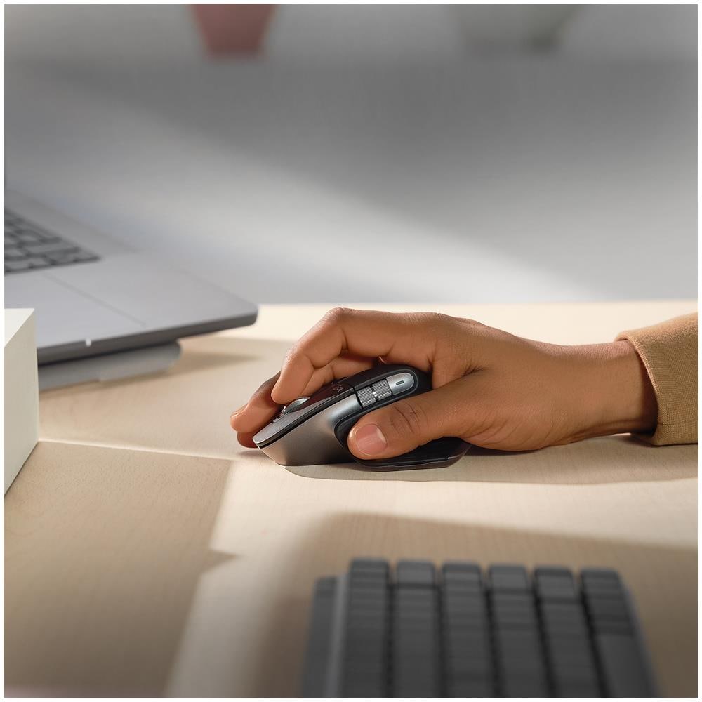 Mouse Bluetooth MX Master 3S per Mac Laser 7 Tasti 8000 DPI Colore Nero / Argento - Foto 4