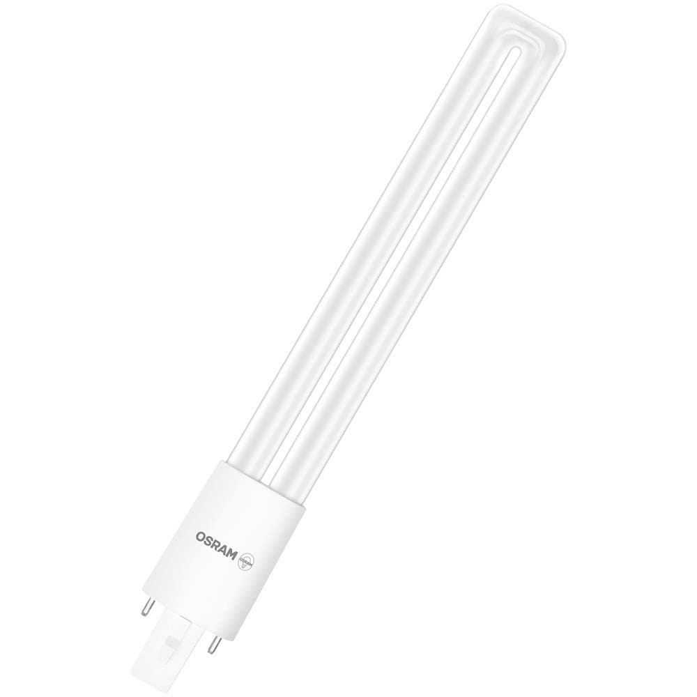 Dulux S Led Em & Ac Mains / Tubo Led: G23, Lunghezza: 234 Mm, 6 W, 11 W Sostituzione Per, Opaco, Cool White, 4000 K - Foto 1