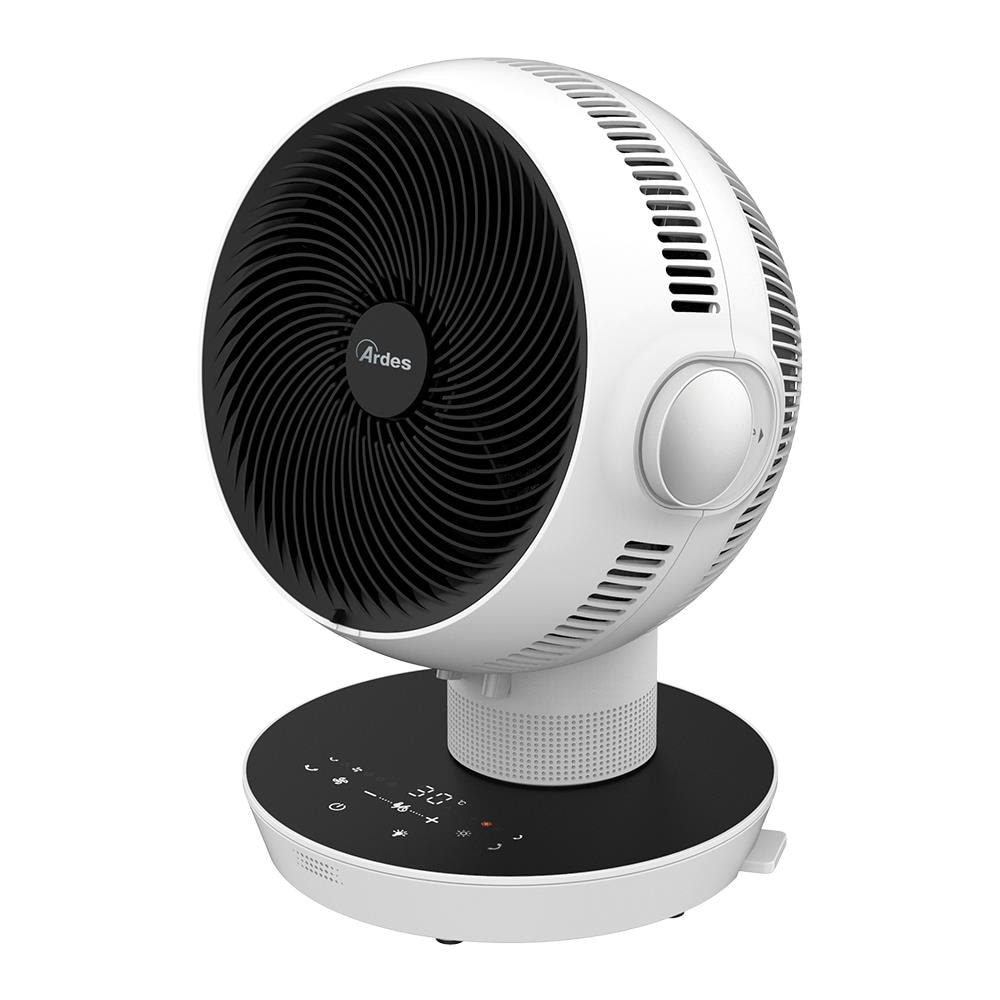 ARCF01 Omnia Circolatore d'Aria Estate / Inverno Ventilatore da Tavolo 3 Pale 5 Velocità - Nero / Bianco - Foto 1