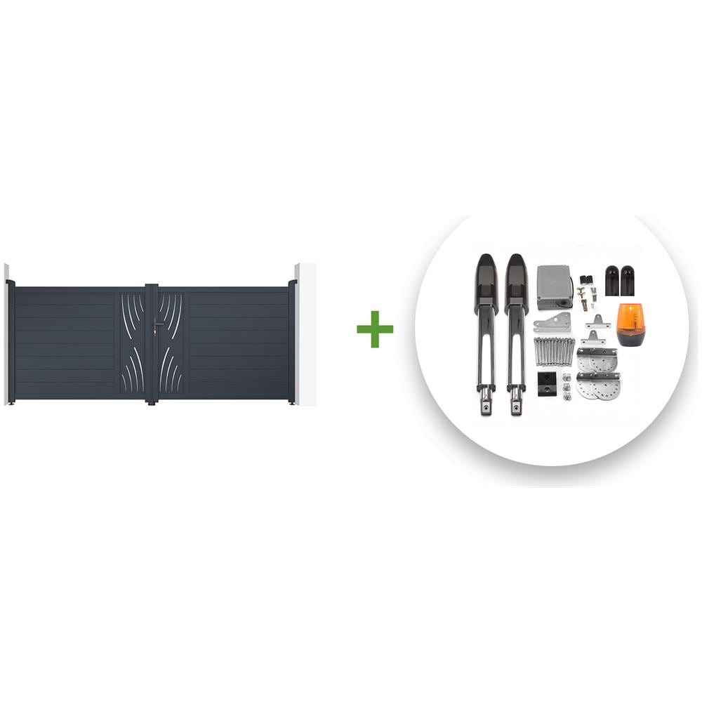 Cancello A Battente Elettrico Veleta 350b140 + Tanker B700 - Foto 1