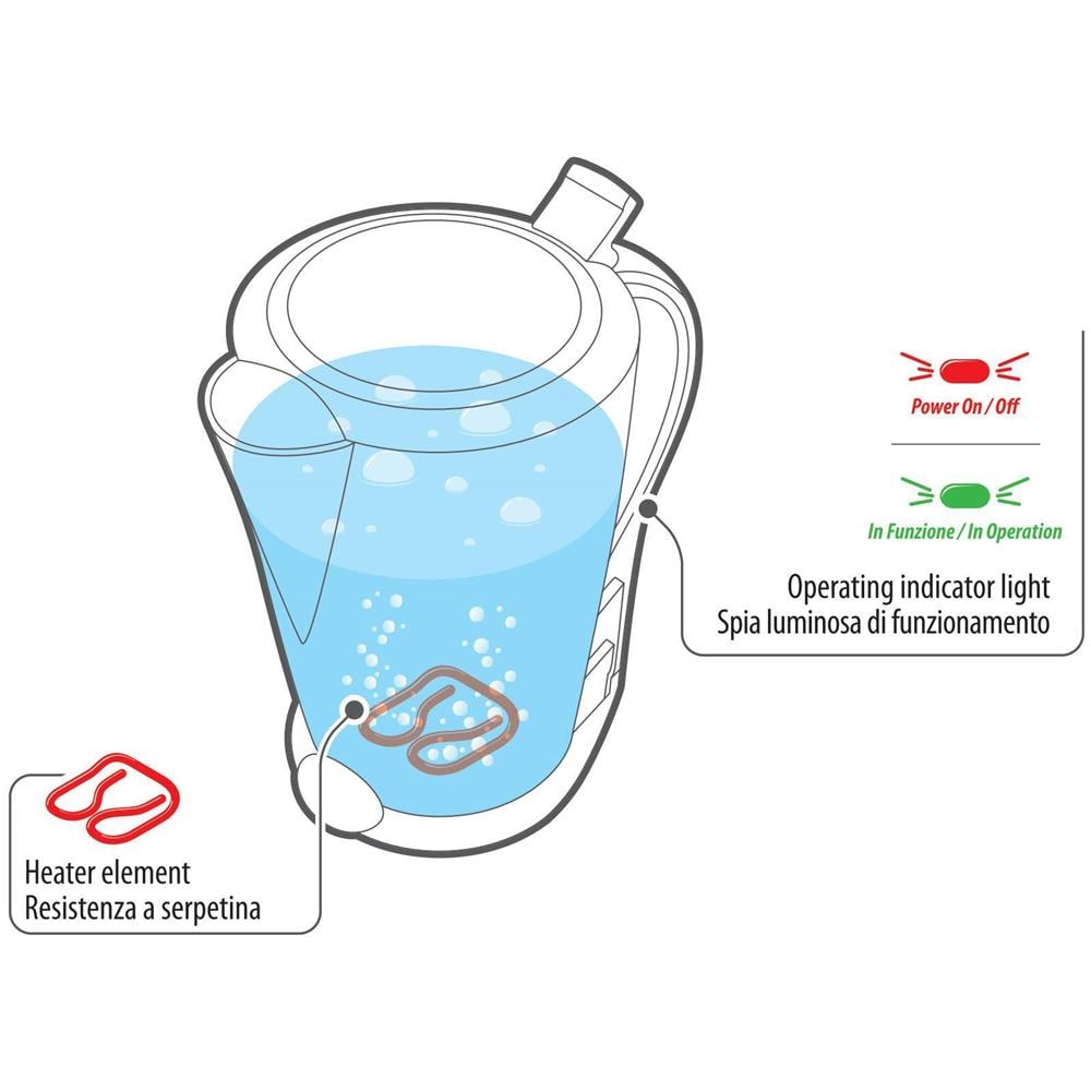 Aqua-heater Earl Grey, Bollitore Per Acqua - 12v - 170w - Foto 2