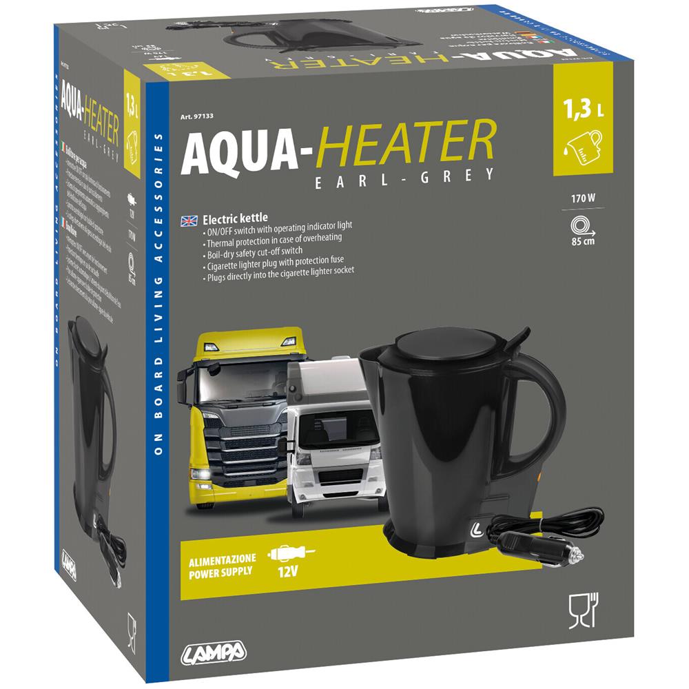 Aqua-heater Earl Grey, Bollitore Per Acqua - 12v - 170w - Foto 3