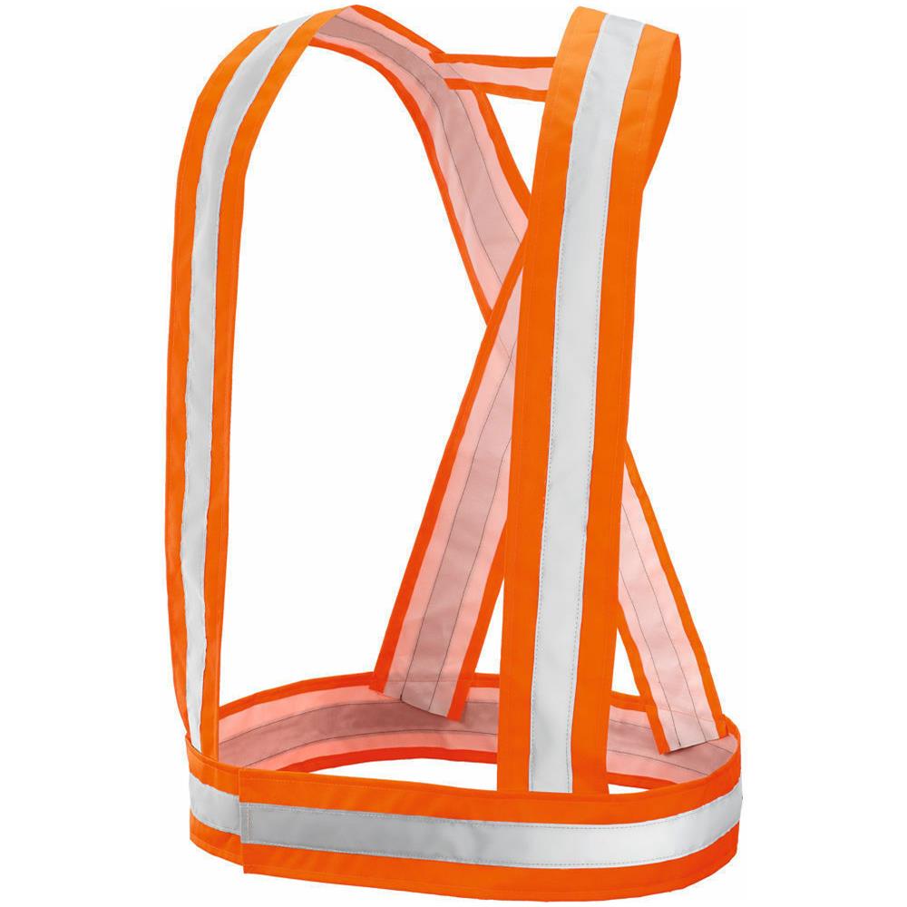 Gilet Alta Visibilita` Veicoli Arancio [ ] - Foto 4