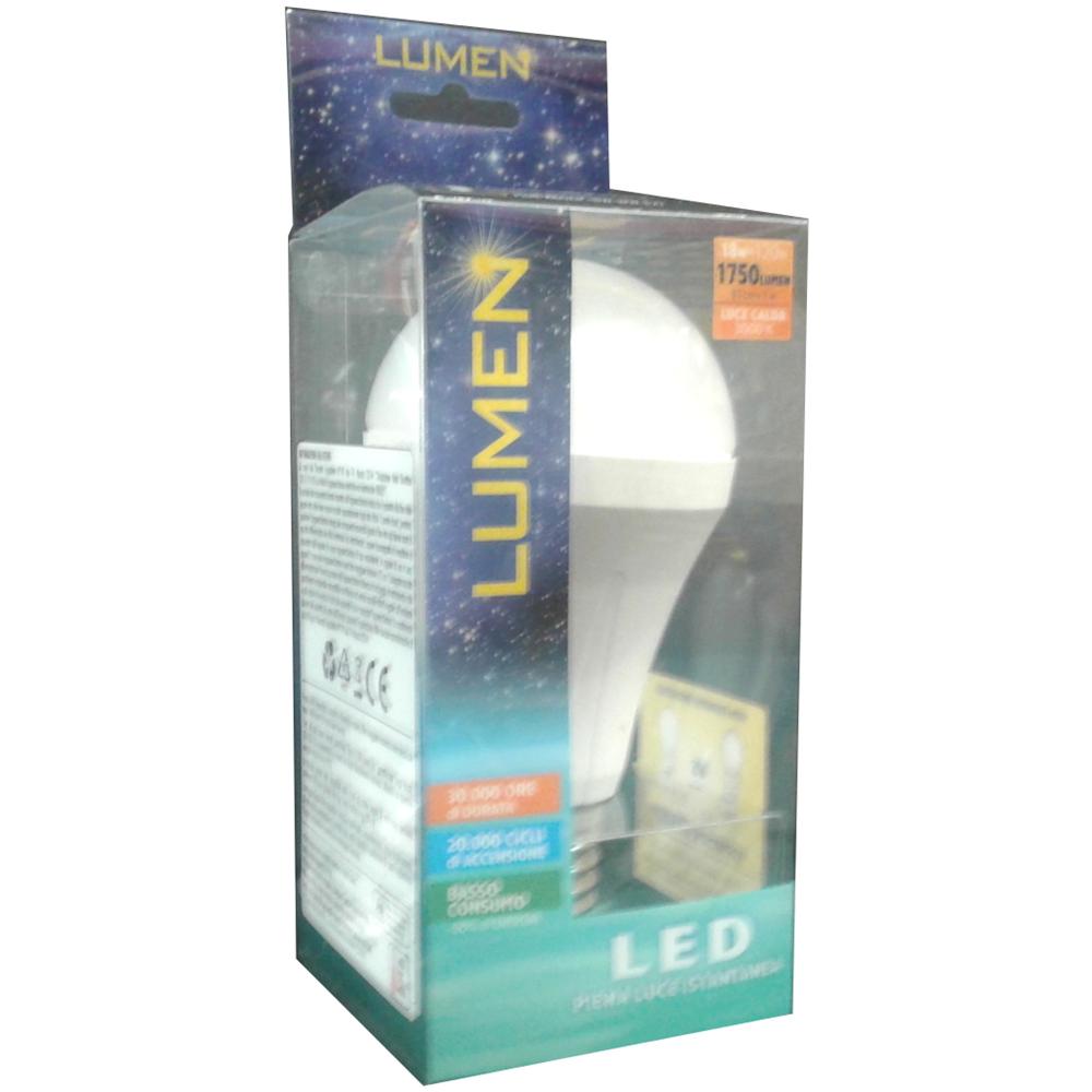 Lampada Led A Goccia Luce Calda 18w E27 - Foto 1