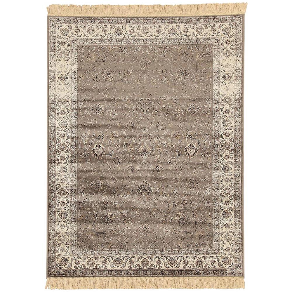 190 x 140 Viscosa Tappeti Farshian Tappeto Caucasian Avorio