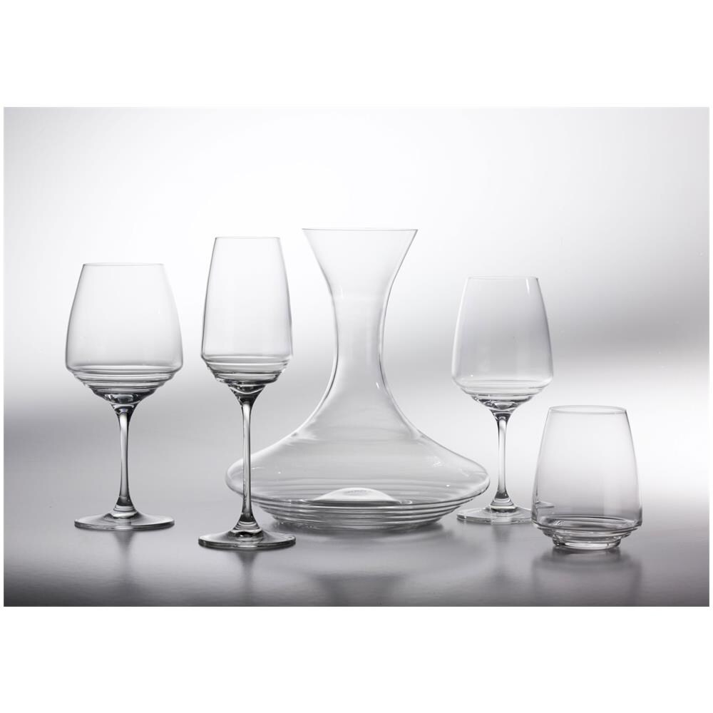 Set 6 Bicchieri In Vetro Calice Per Vini Rossi Importanti H 24,2 Cm Ø 11,2 Cm Capacità 80 Cl - Serie Esperienze - Foto 2