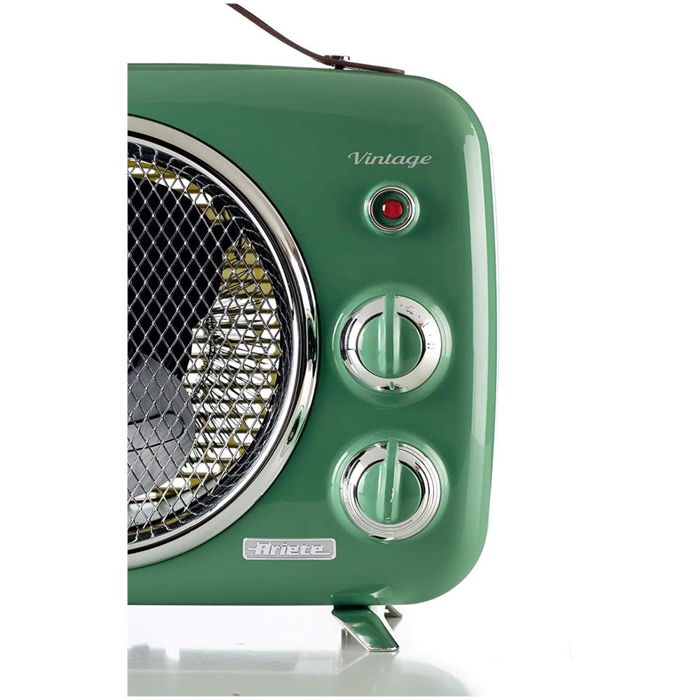 Termoventilatore Vintage 808 Termostato Regolabile Potenza 2000 Watt Colore Verde - Foto 2