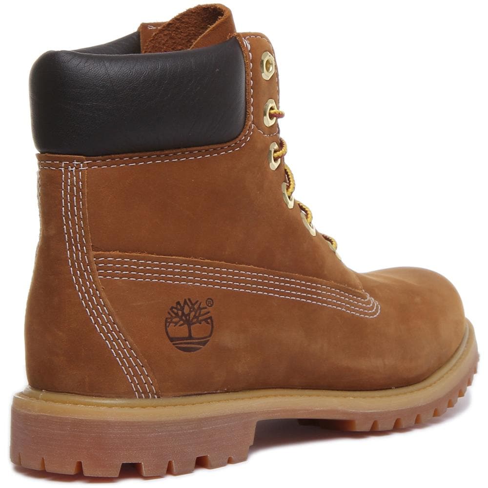 6 Inch Premium Impermeabile, Stivali Donna, Pelle, Materiale Suola: Gomma, Marrone (rust Nubuck), 39 Ue - Foto 8