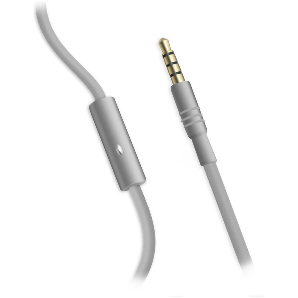 CL-AUD63026, Stereofonico, 3.5 mm (1/8") , Padiglione auricolare, Argento, Cablato, Sovraurale - Foto 1