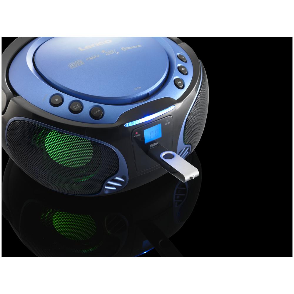 SCD-550, FM, CD, CD-R, CD-RW, CA / Batteria, LCD - Foto 1