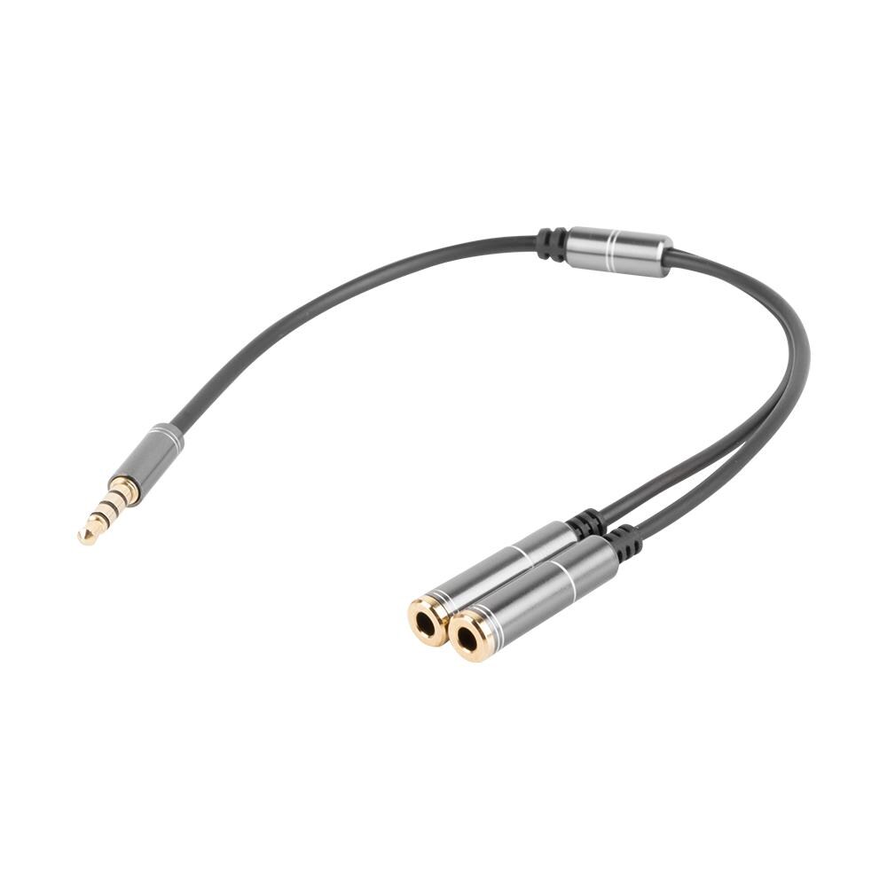 A20 Jack 3.5mm Jack 3.5mm Nero, Argento cavo di interfaccia e adattatore - Foto 1