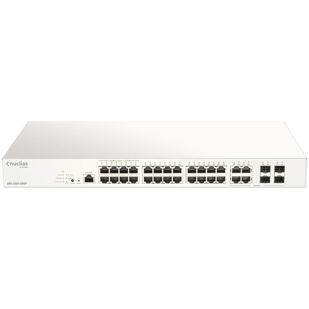 DBS-2000-28MP Switch di Rete Gestito 24 Porte Gigabit Ethernet (10/100/1000) Grigio - Foto 4