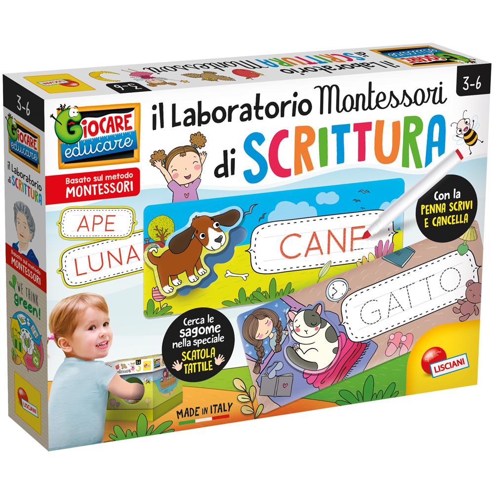 Lisciani: Montessori - Maxi Laboratorio Di Scrittura - Foto 1