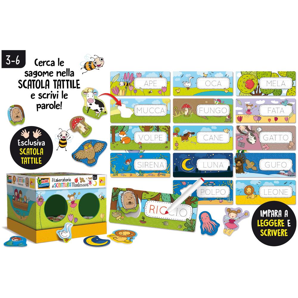 Lisciani: Montessori - Maxi Laboratorio Di Scrittura - Foto 3