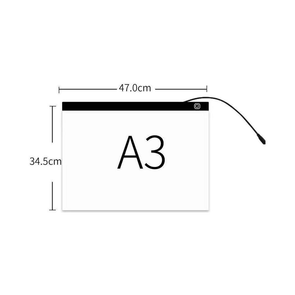 Lavagna Luminosa A Led/tavolo Da Disegno A3 Con Usb - Foto 2