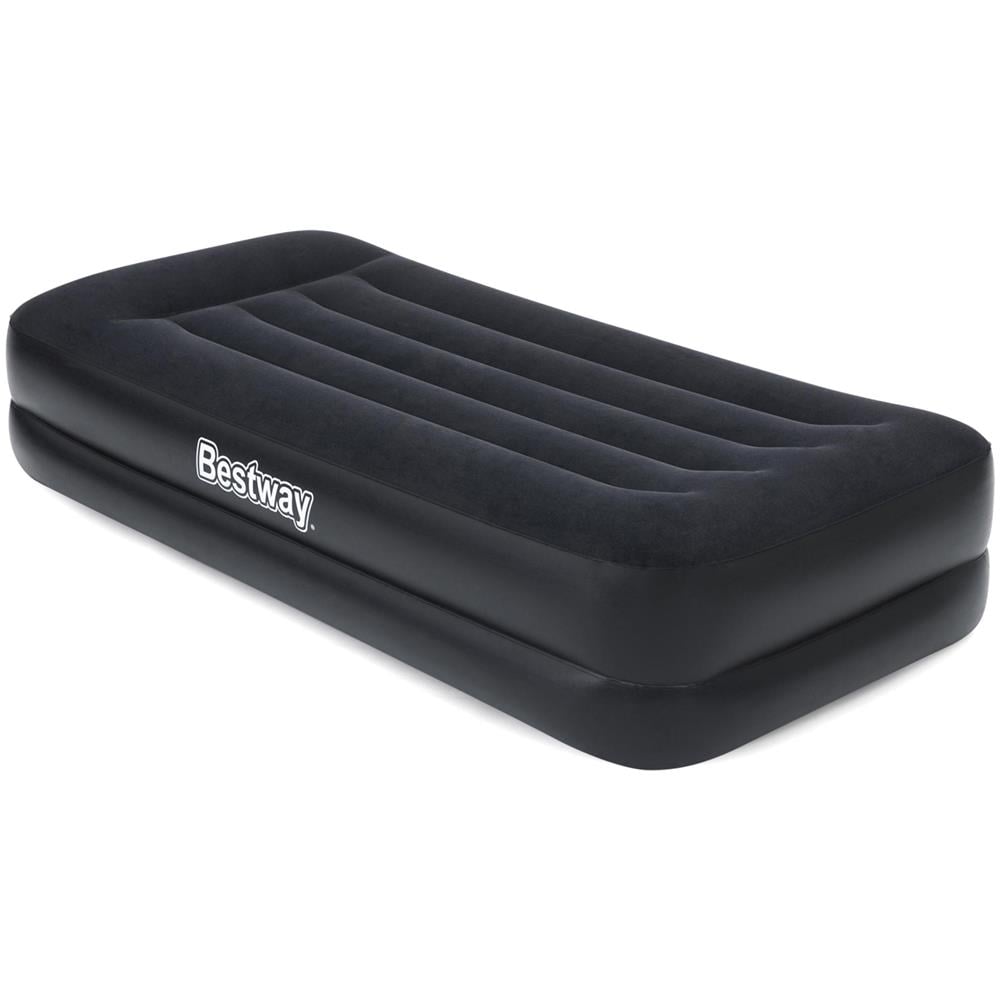 Materasso Singolo Gonfiabile Nero Nero - Foto 1