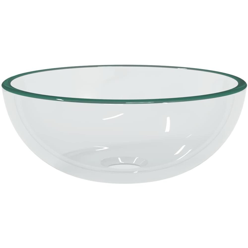 Lavandino In Vetro Temperato 30x12 Cm Trasparente - Foto 2