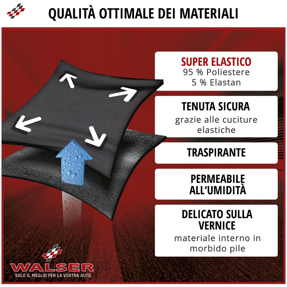 Telone Protettivo Indoor Stretch Plus Suv Dimensione Xl Nero - Foto 2