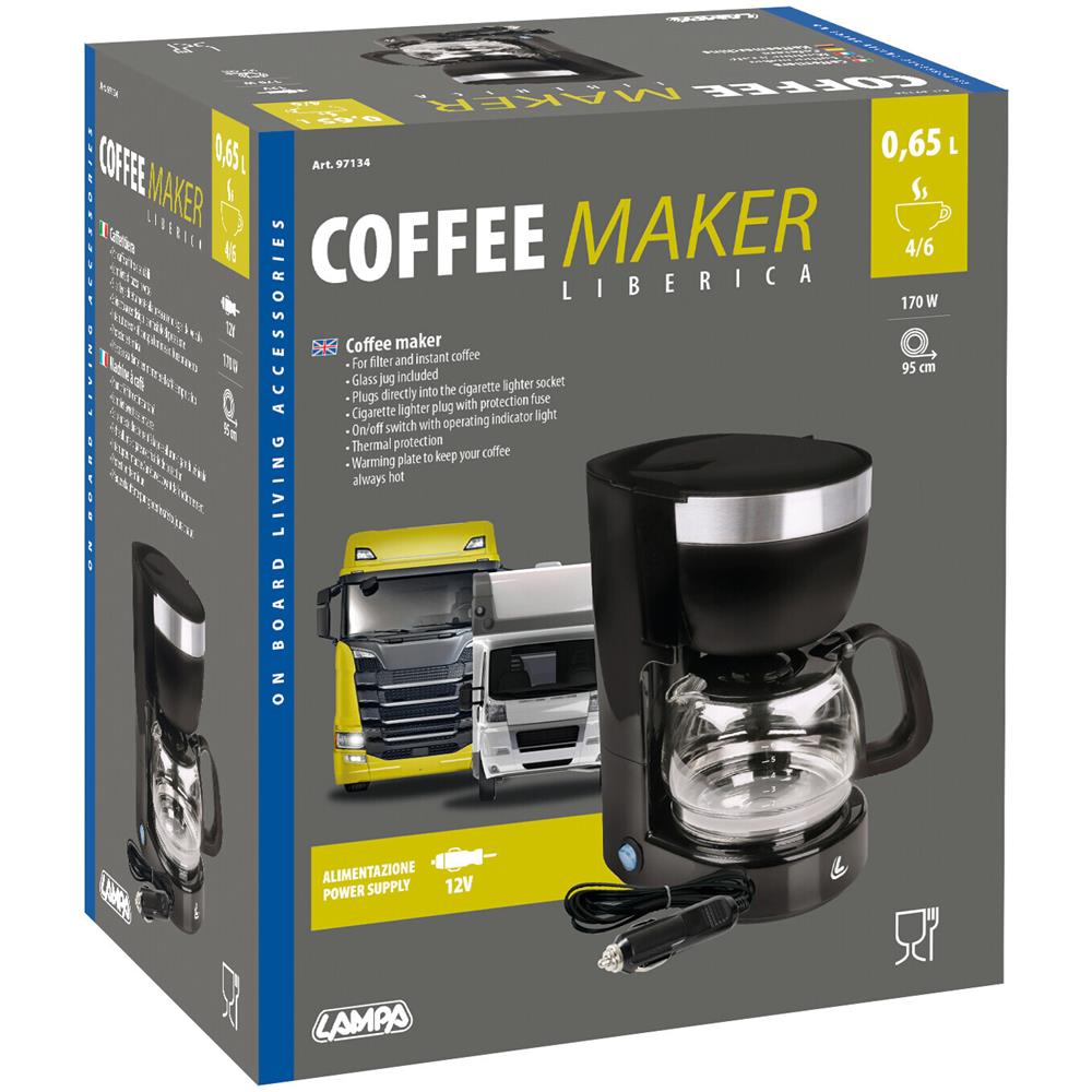 Coffee Maker Liberica, Caffettiera - 12v - 170w - Foto 2