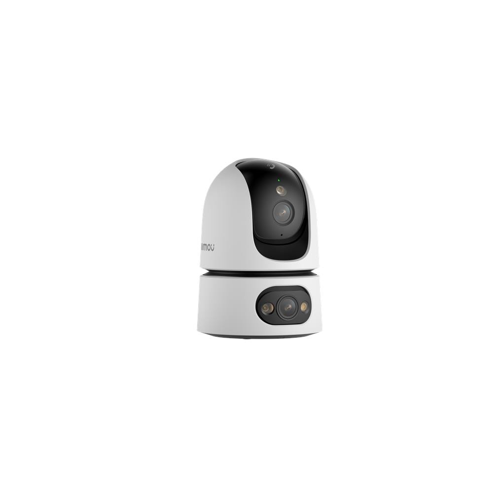 Ranger Dual Pro 6MP Telecamera da interno, motorizzata, con doppia ottica 3MP+3MP, sirena integrata e faretto, tasto di chiamata, rilevamento suoni anomali /umano /animale, smart tracking, funzione privacy, visione notturna, comunicazione bidirezionale, Wi-fi 2.4Ghz, Dual Band, registrazione su Micro SD (fino a 512GB) - NVR o Cloud. Certificazione GDPR. - Foto 2