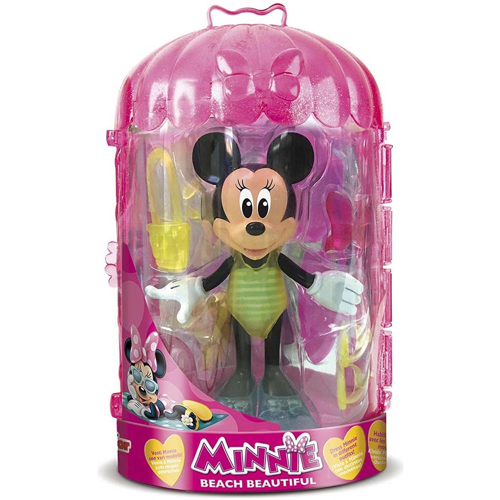 Playset Minnie Fashion Doll Beach Vestiti Intercambiabili E Accessori - Foto 1