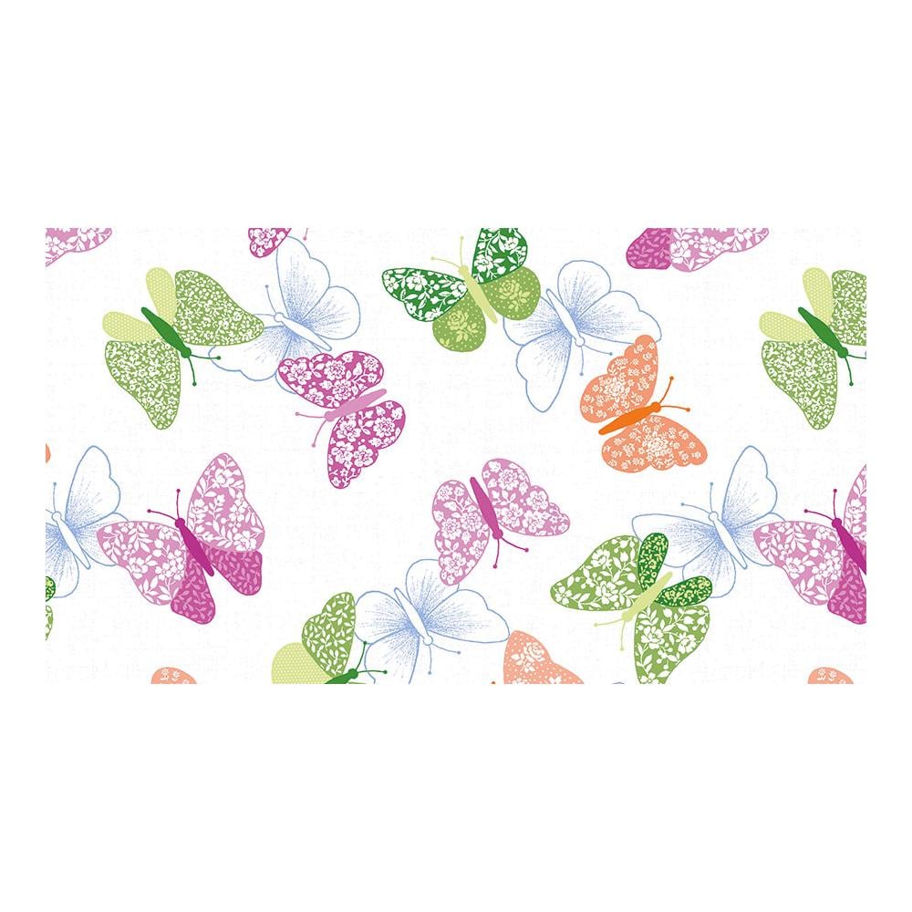 Rotolo Da 30mt Di Tovaglia Cerata Inceratina Con Decori A Fiori, Cuori, Limoni - Foto 1