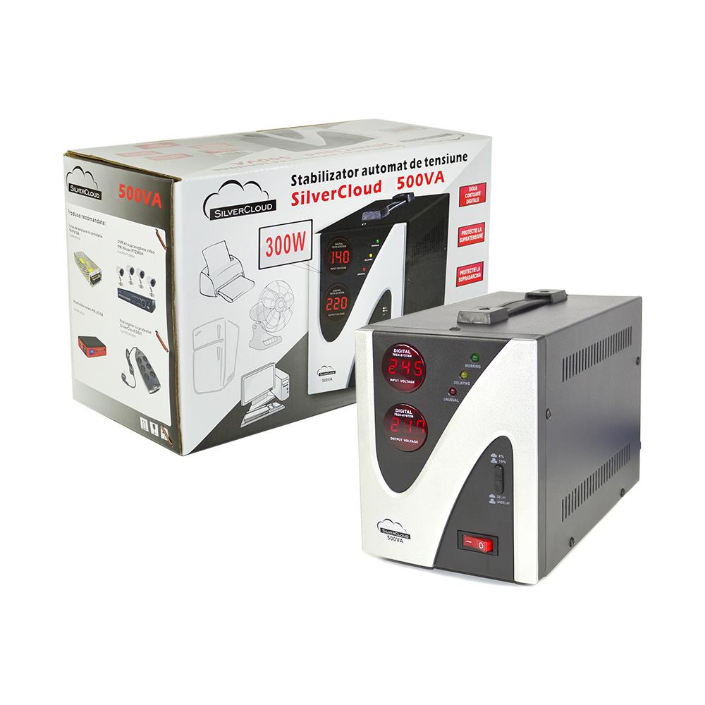 Stabilizzatore Di Tensione 500va 300w - Foto 2