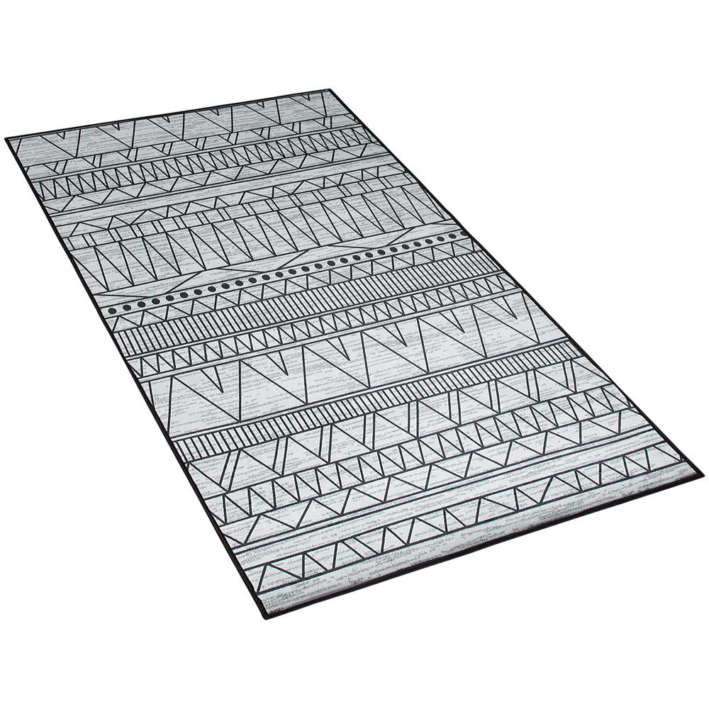 Tappeto Nero / grigio 80 X 150 Cm Keban - Foto 1