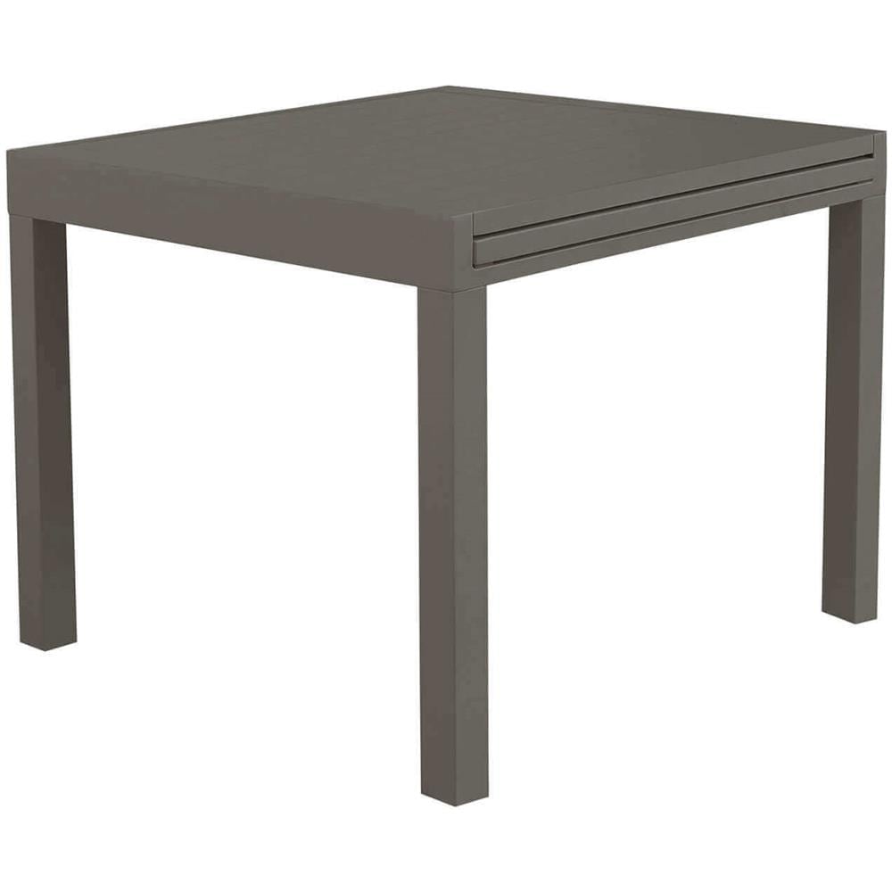 Jerri - Set Tavolo In Alluminio Cm 90/180 X 90 X 75 H Con 4 Poltrone Dynamo - Foto 2