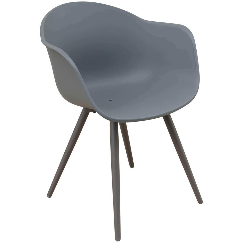 Jerri - Set Tavolo In Alluminio Cm 90/180 X 90 X 75 H Con 4 Poltrone Dynamo - Foto 4