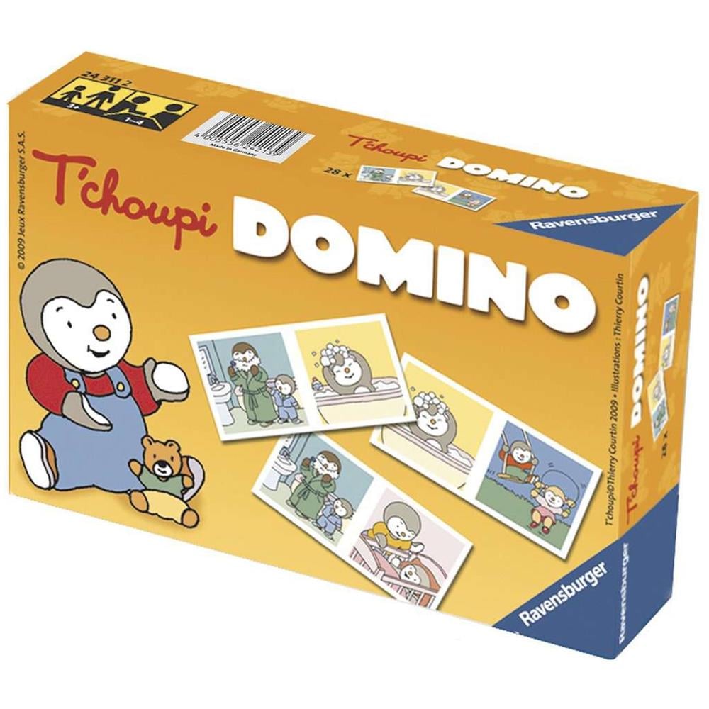 Ravensburger 24311 - Gioco Per Prima Infanzia Domino T`choupi [ importato Dalla Francia] - Foto 5