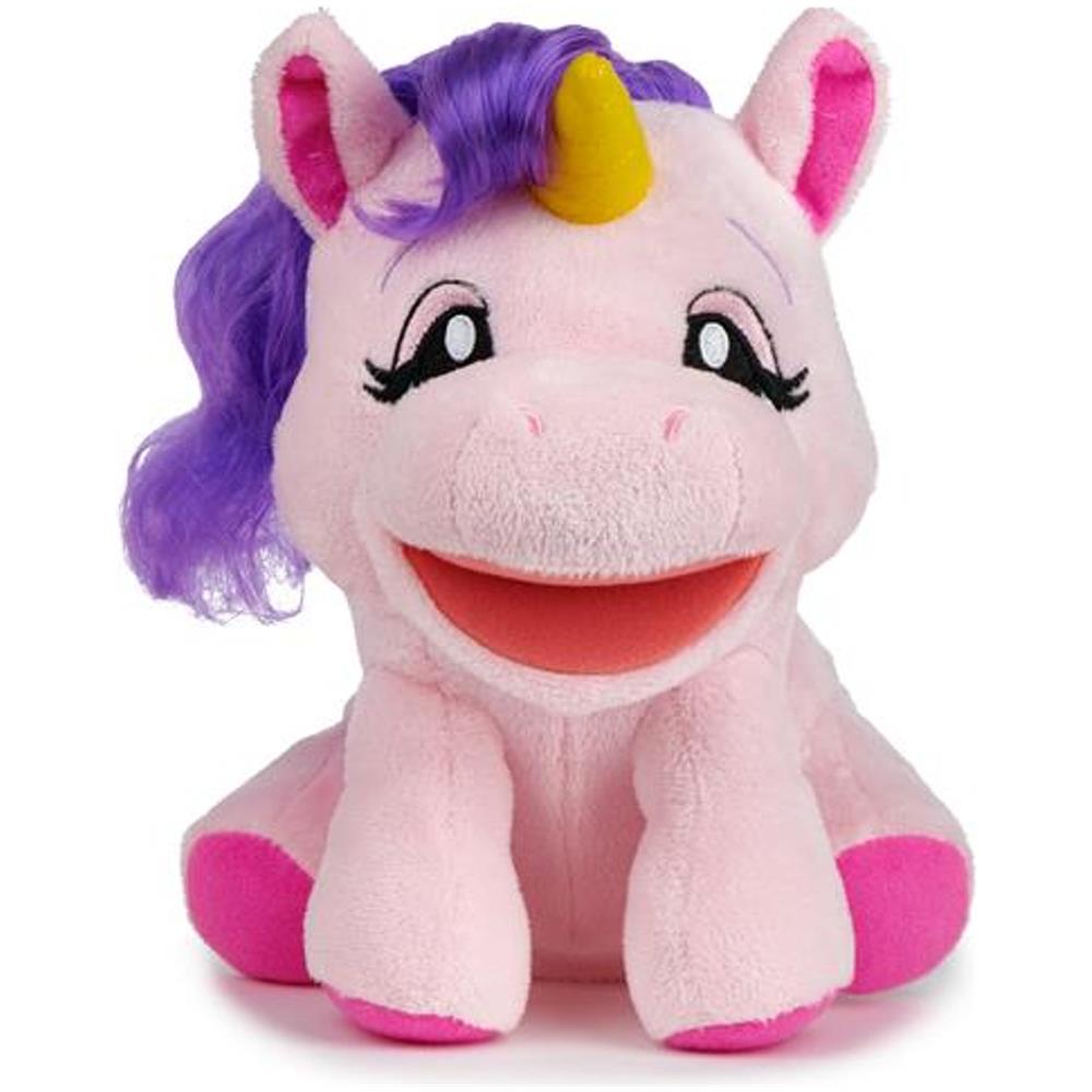 Burattino A Mano Con Suono Alive Jr Unicorn Unabelle - Foto 3