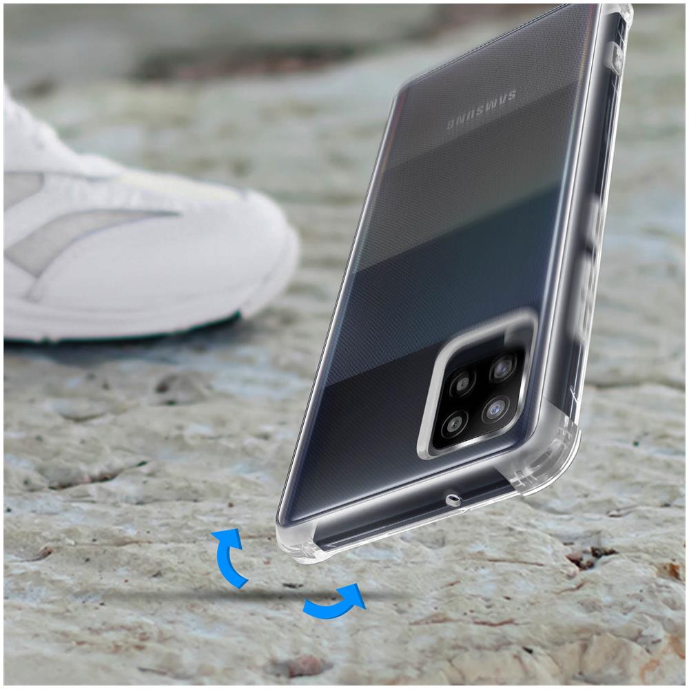 Cover Galaxy A42 Silicone Leggero Originale Soft Case Trasparente - Foto 5