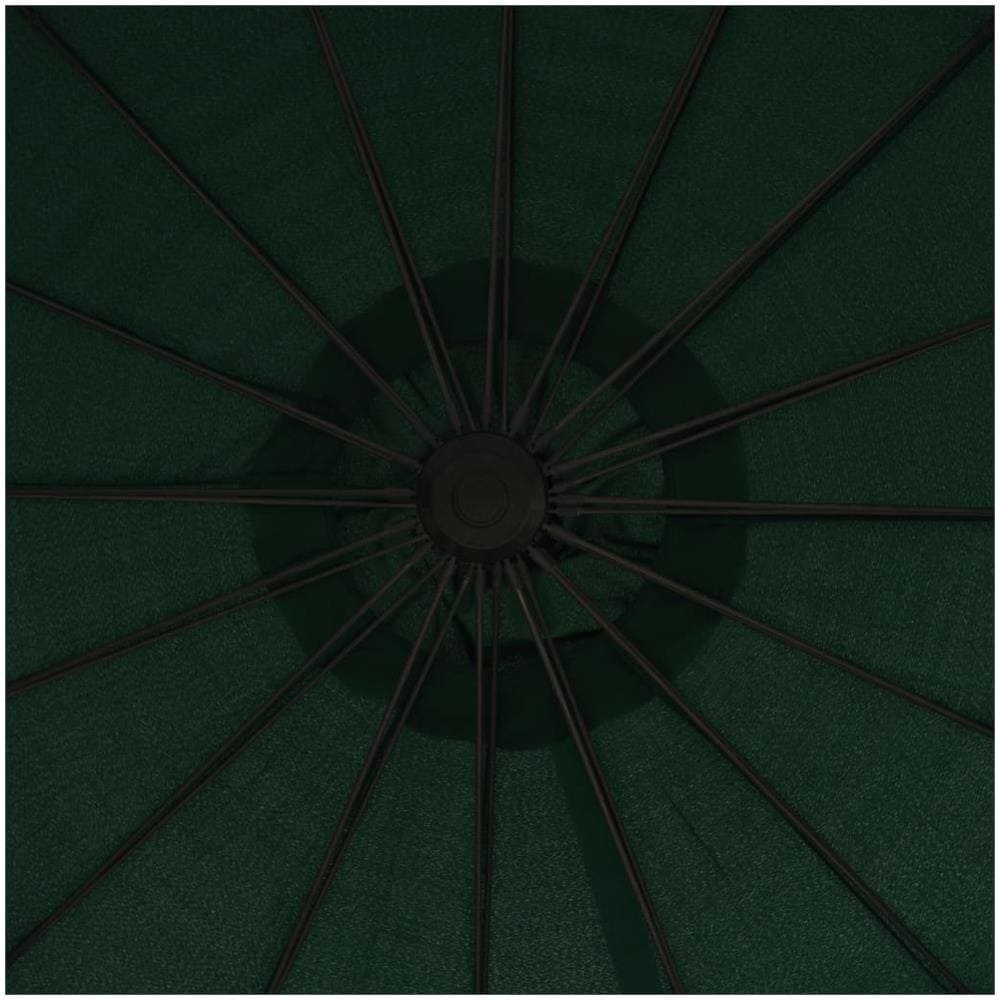 Ombrellone a Sbalzo Verde 3 m Palo in Alluminio - Foto 3