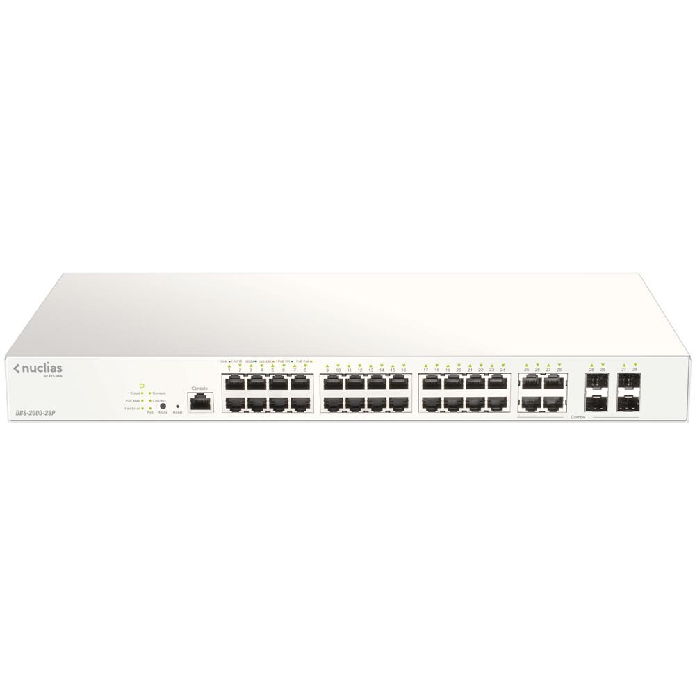 DBS-2000-28P switch di rete Gestito L2 Gigabit Ethernet (10/100/1000) Supporto Power over Ethernet (PoE) Grigio - Foto 4