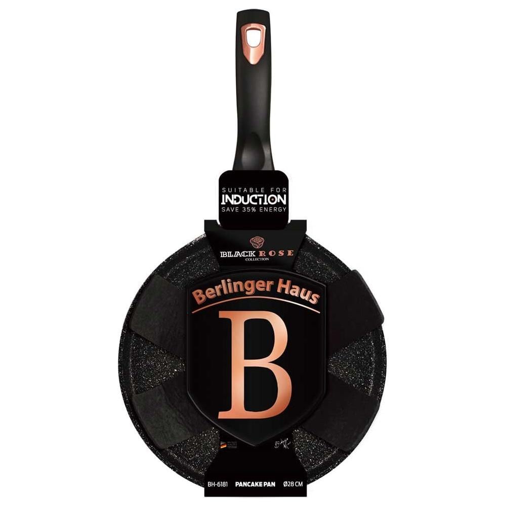Padella In Granito Per Pancakes 28cm Bh-6181 Black Rose - Foto 2