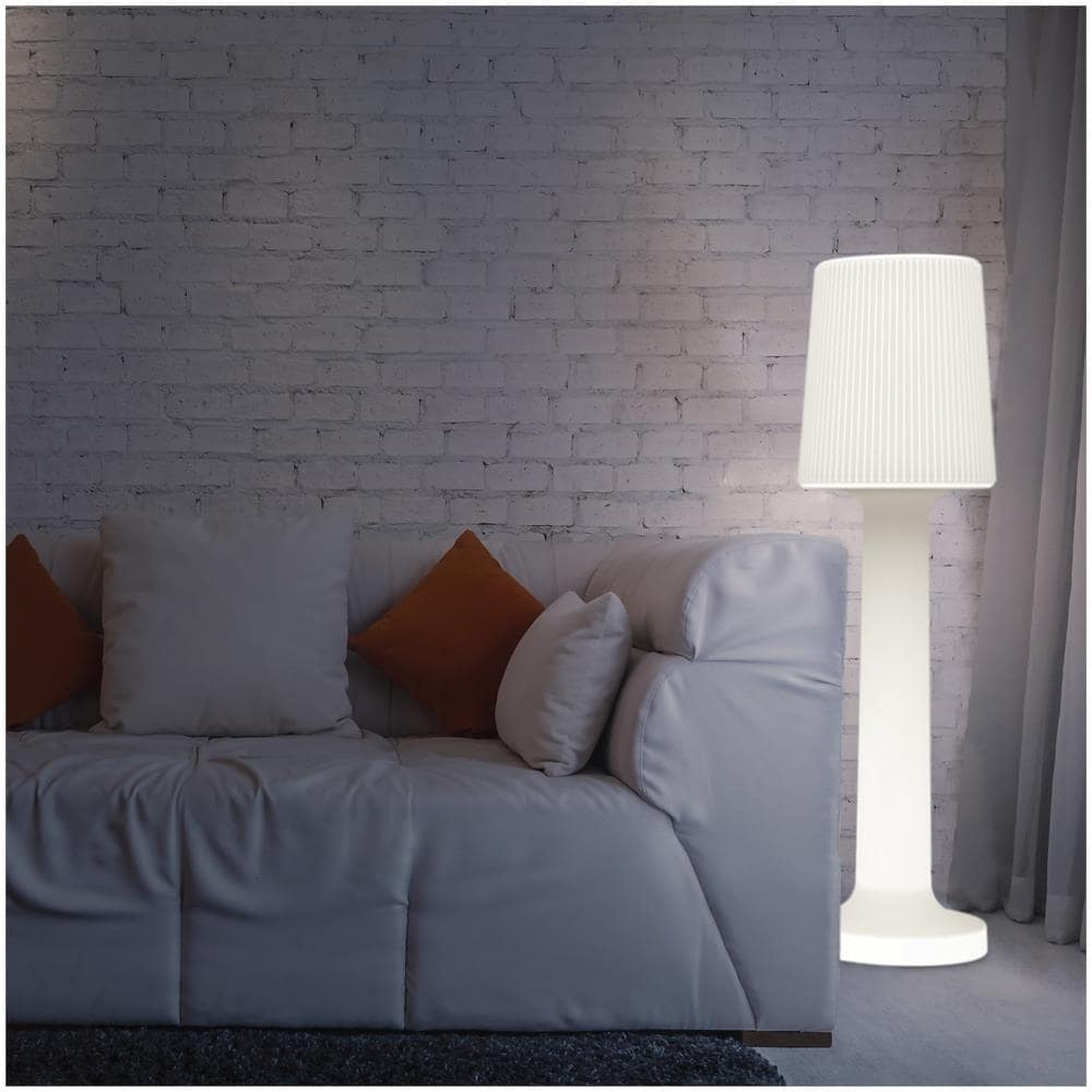Lampada Da Terra Da Esterni Led Rgbw 12w Carmen 110 Batteria Rgbw Ø310x1100 Mm Pe - Foto 2