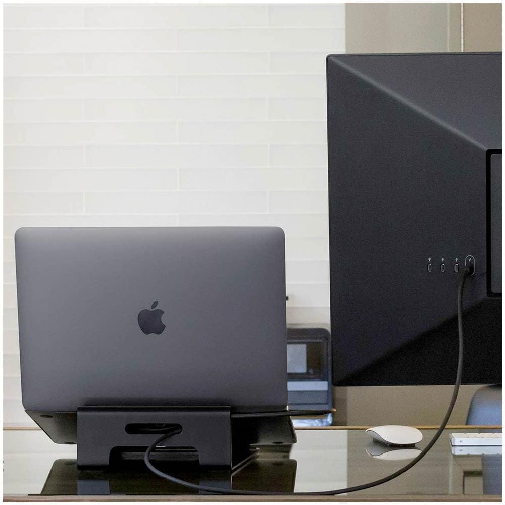 Supporto Per Macbook E Ipad Modello Parcslope Ii In Alluminio, Nero - Foto 2