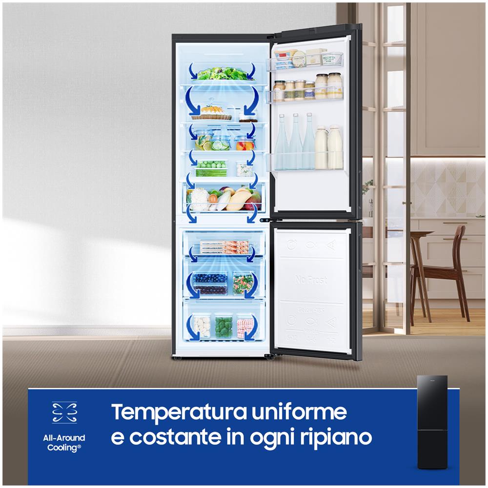 Frigorifero Combinato EcoFlex RB33B610EBN 344 L Classe E No Frost Premium Colore Nero - Foto 11