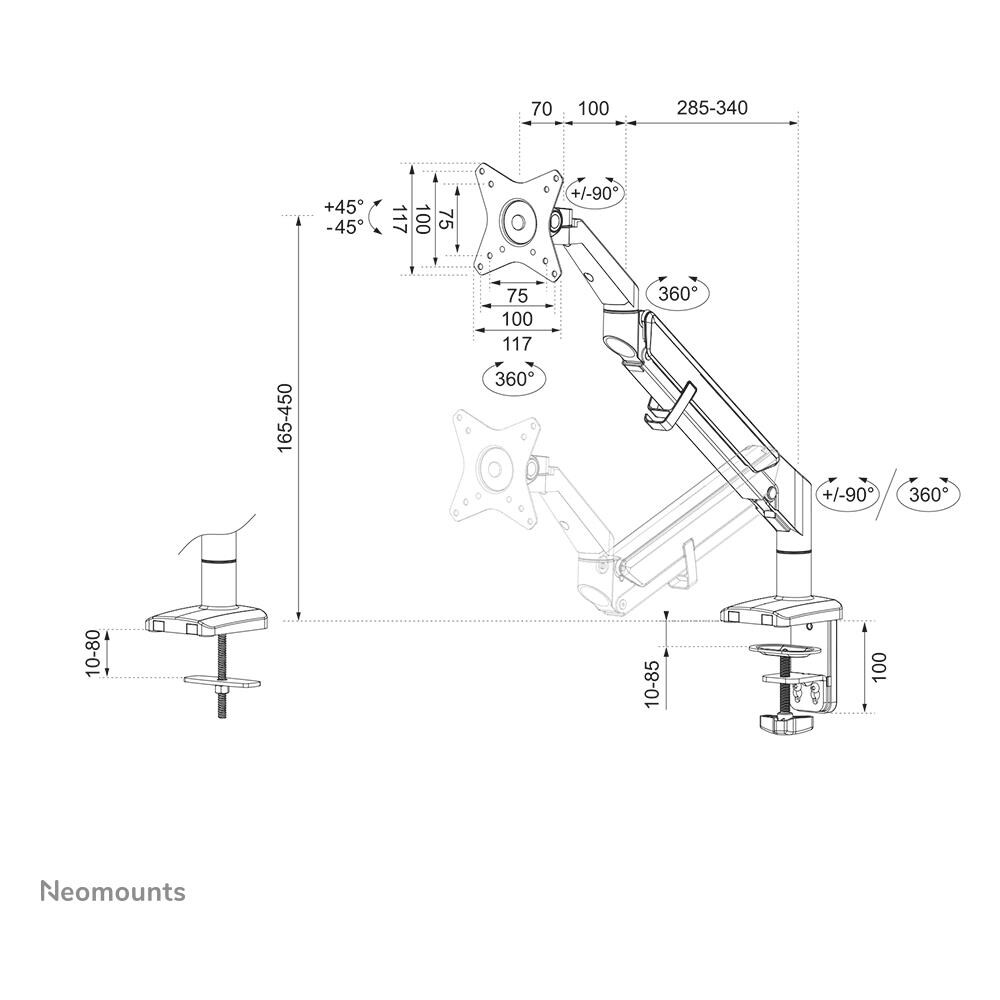 by Newstar supporto da scrivania - Foto 20