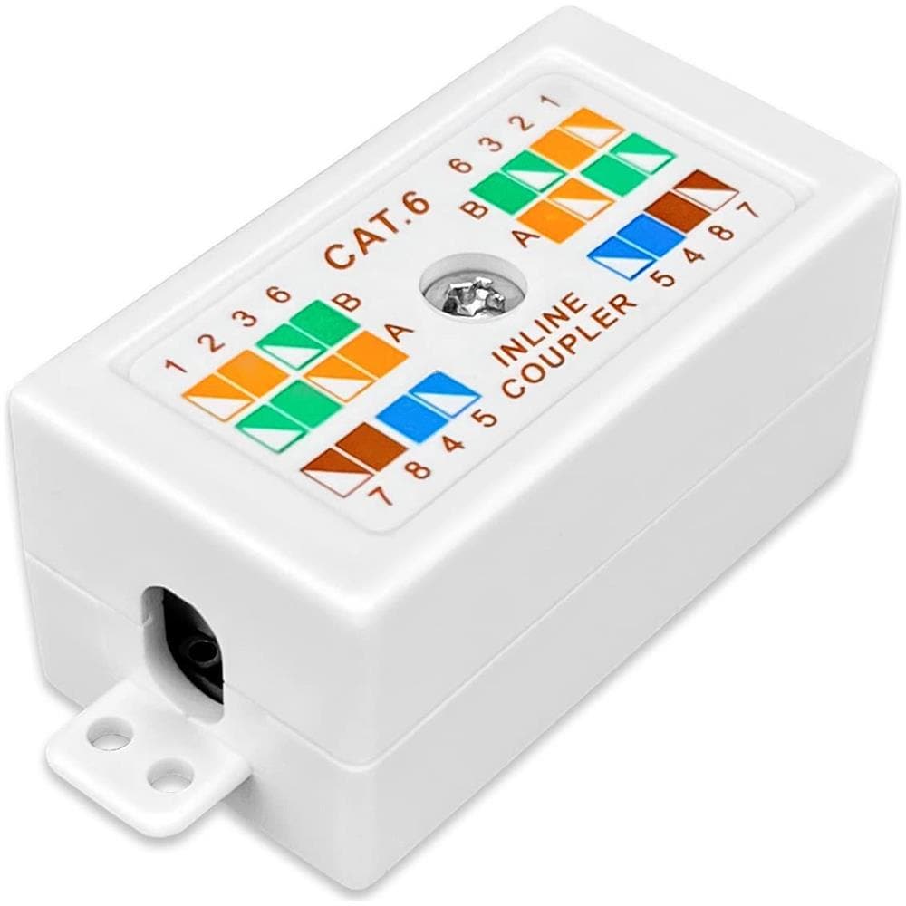 Scatola di Giunzione UL 94V-0 Ethernet Cat. 6 UTP Colore Bianco - Foto 2