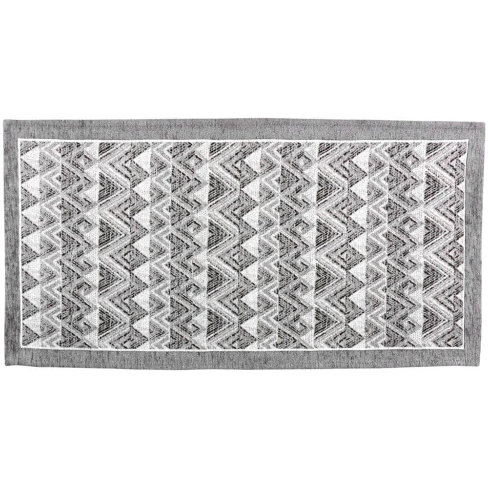 Tappeto Passatoia Cucina Corsia Retro Antiscivolo Disegni New Varie Fantasie By Suardi 55x115 Luxor Grigio - Foto 5