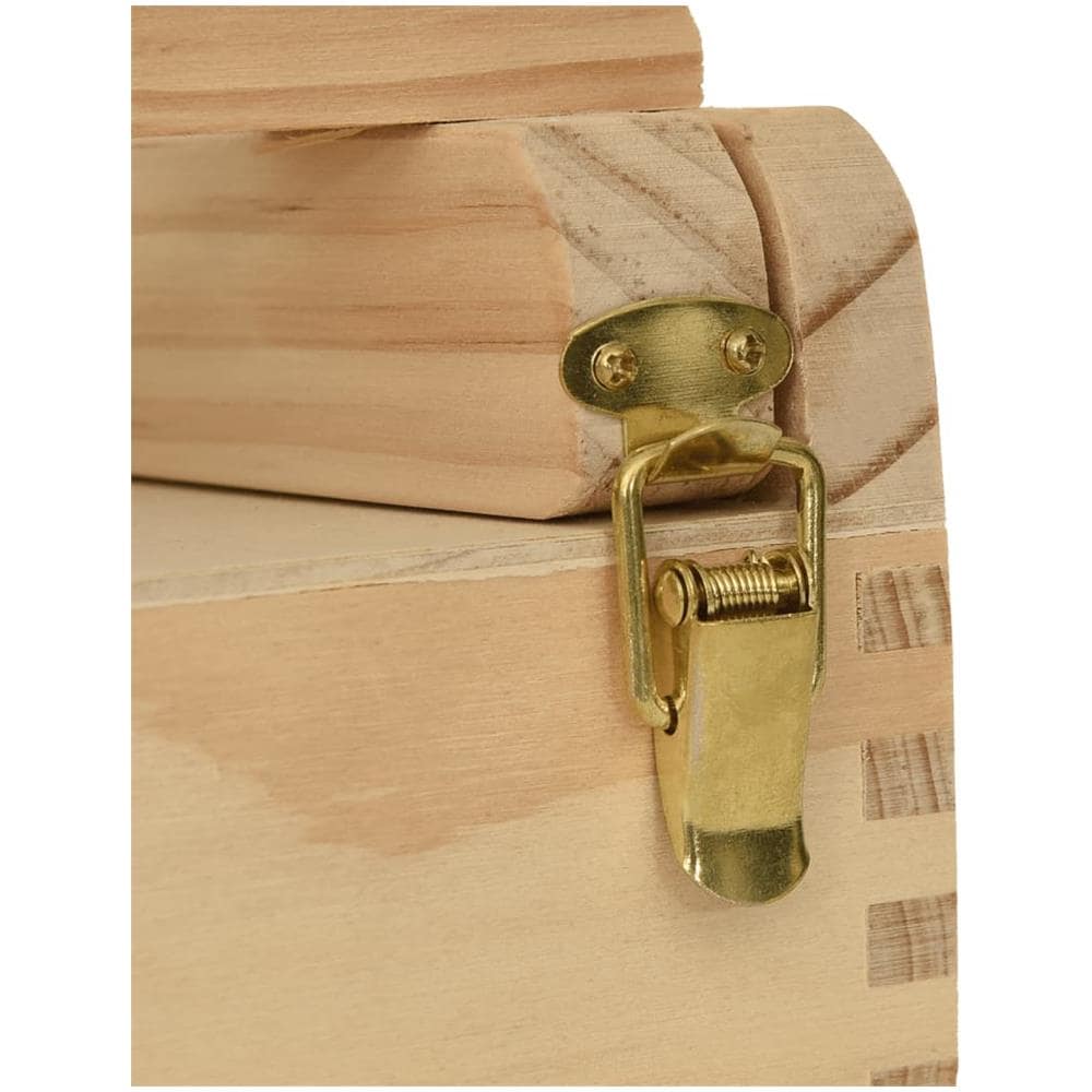 Cavalletto Tavolo Cassetto 41,5x37x12 Cm Legno Massello Pino - Foto 7