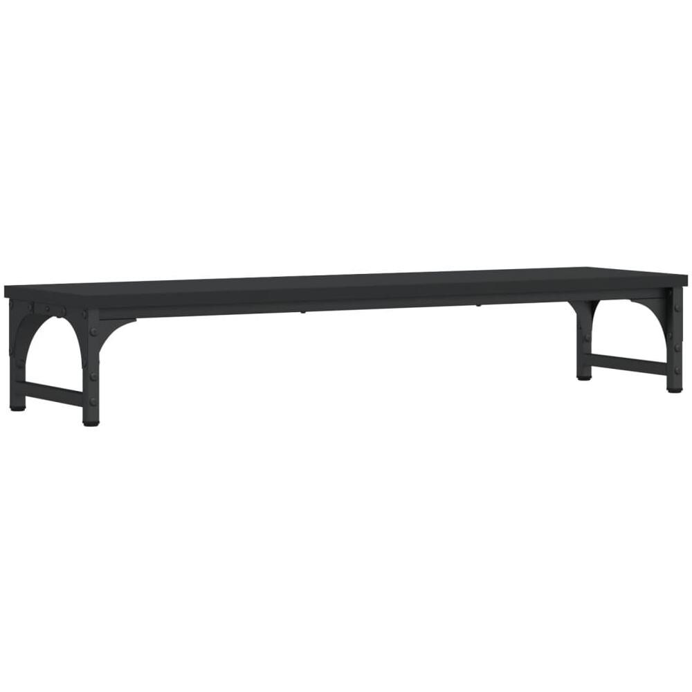 Supporto Per Monitor Nero 85x23x15,5 Cm Legno Multistrato - Foto 2