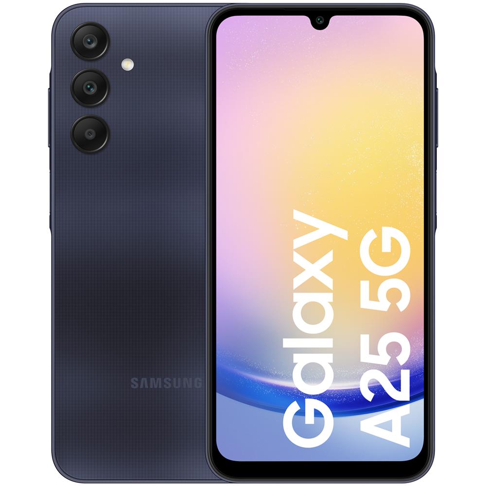 Galaxy A25 5G 256GB 8GB Ram Display 6.5" AMOLED Dual Sim Display Slot Nano SD  50 Mpx Android 14 Nero/Blu Europa - Foto 1
