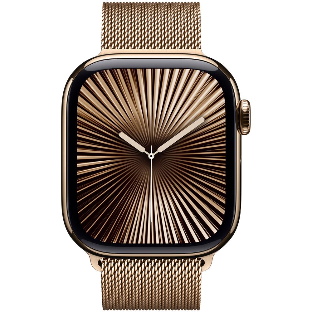 Watch Series 10 OLED 42 mm Digitale 374 x 446 Pixel Touch screen 4G Oro Wi-Fi GPS (satellitare) - Foto 2