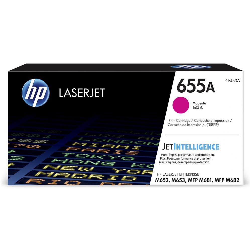 CF453A 655a Toner Originale Magenta per LaserJet M652DN / M652N Capacità 10500 Pagine - Foto 5