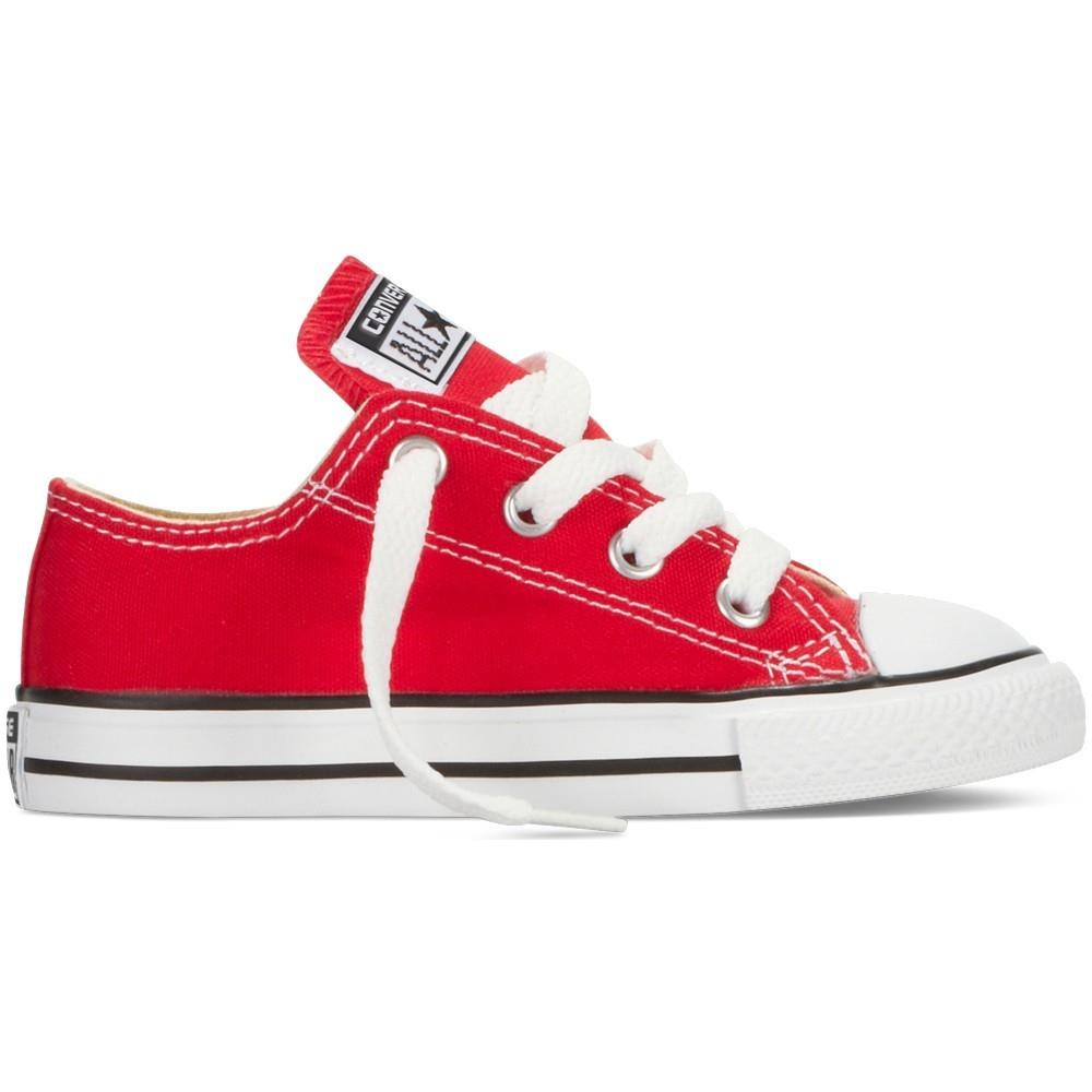 Scarpe Chuck Taylor Canvas Core Ox Jr Rosso 32 - Foto 1
